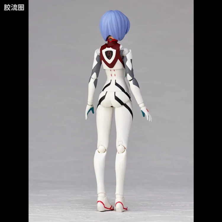 海洋堂转轮科技山口式可动系列 EVANGELION EVOLUTION EV-022EX 绫波丽(仮称)[白] - 图片